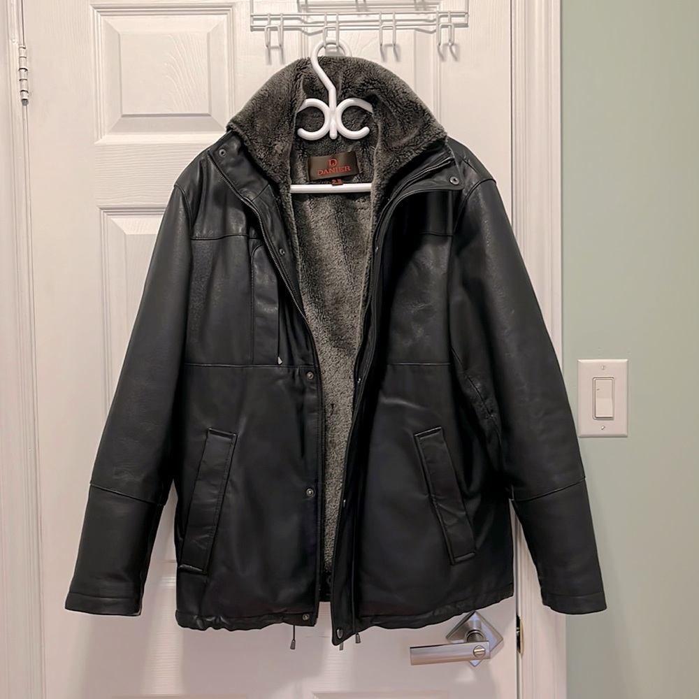 Men’s Danier leather jacket